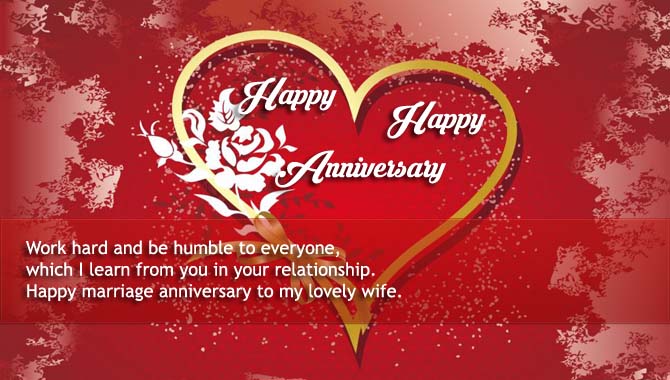 Happy Wedding anniversary to my wife