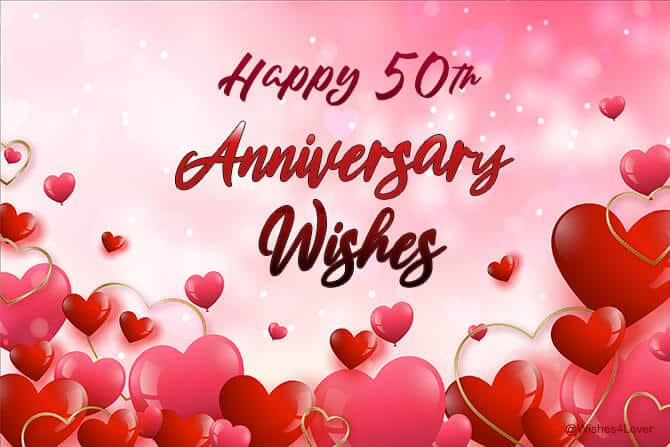 Happy 50th Anniversary Wishes for Parents