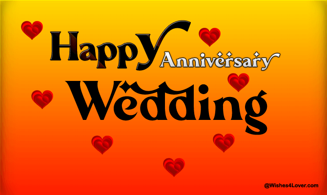 Happy Wedding Anniversary Wishes