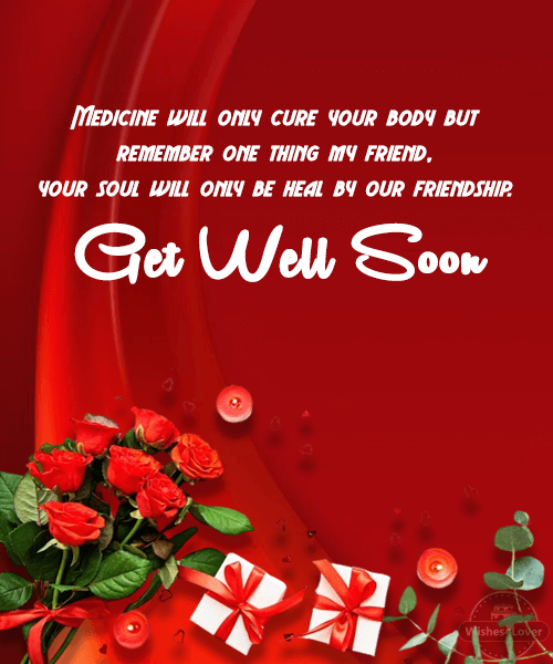 Get Well Soon Messages for a Friend