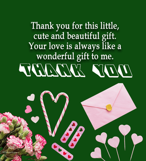 Thank You Messages for Birthday Gift